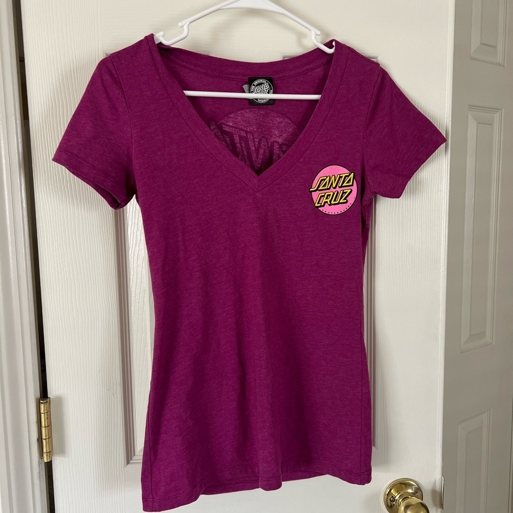 𝅺Santa Cruz Short Sleeve Top Tee Shirt T-Shirt